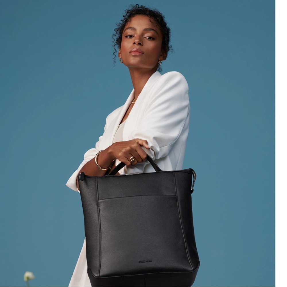 Cole Haan Grand Ambition Leather Backpack 🖤